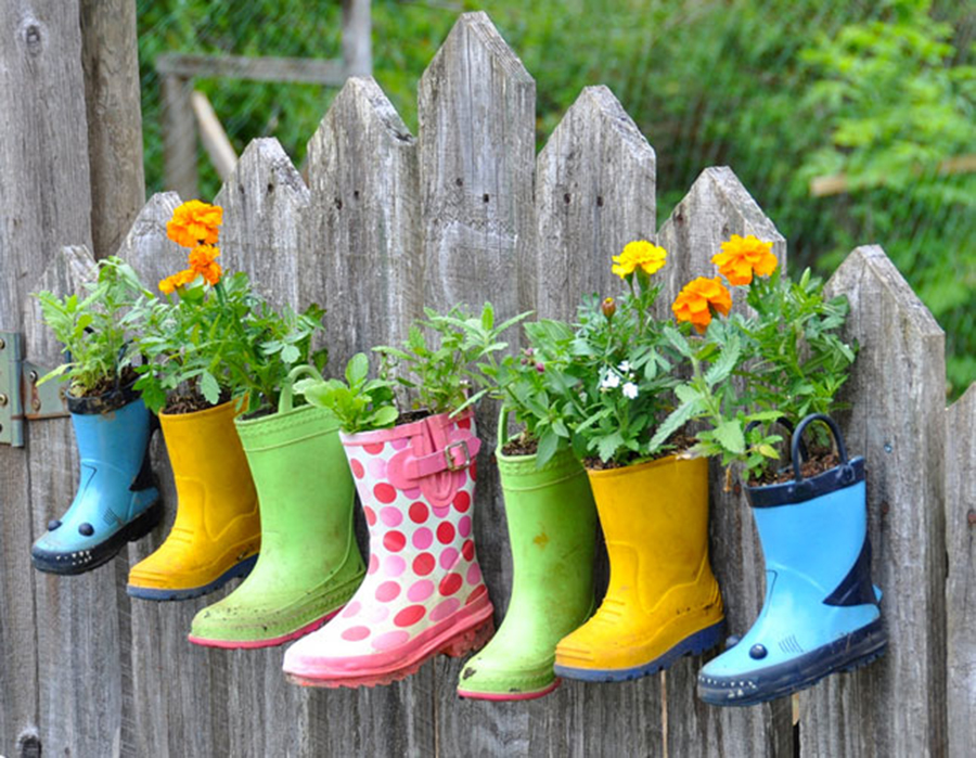 Quieres un jardÃn creativo? entonces mira estos 10 objetos ...