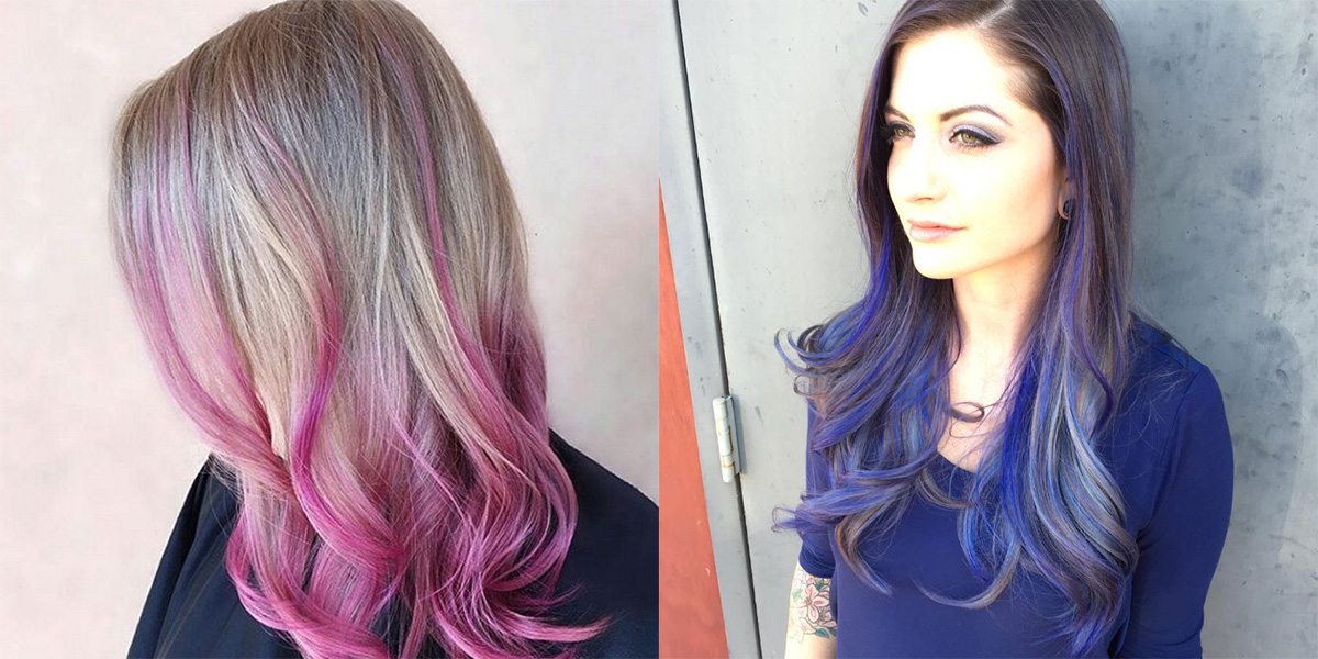 Capelli Biondi Sfumati Rosa
